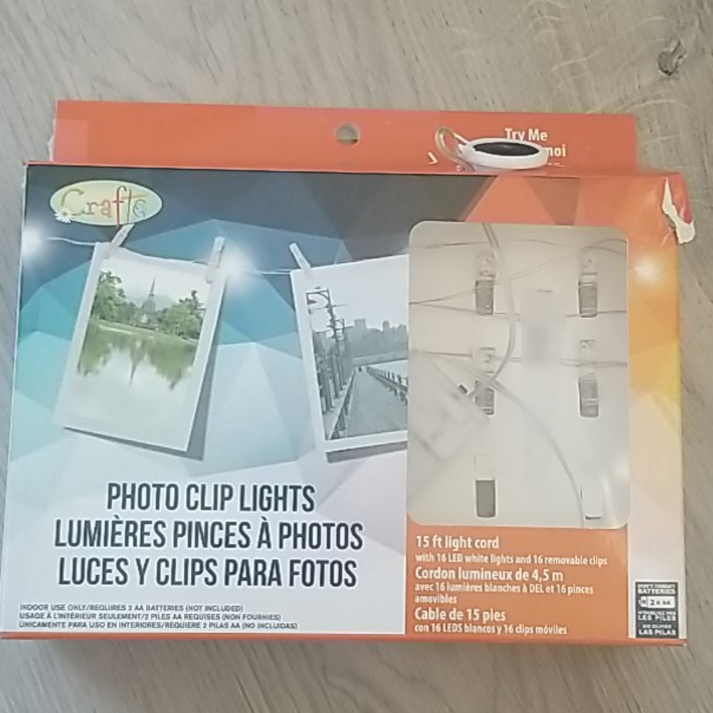 Photo Clip Lights 15ft cord